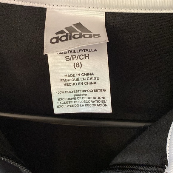 Youth Adidas Front Zip Tricot jacket - Picture 3 of 3